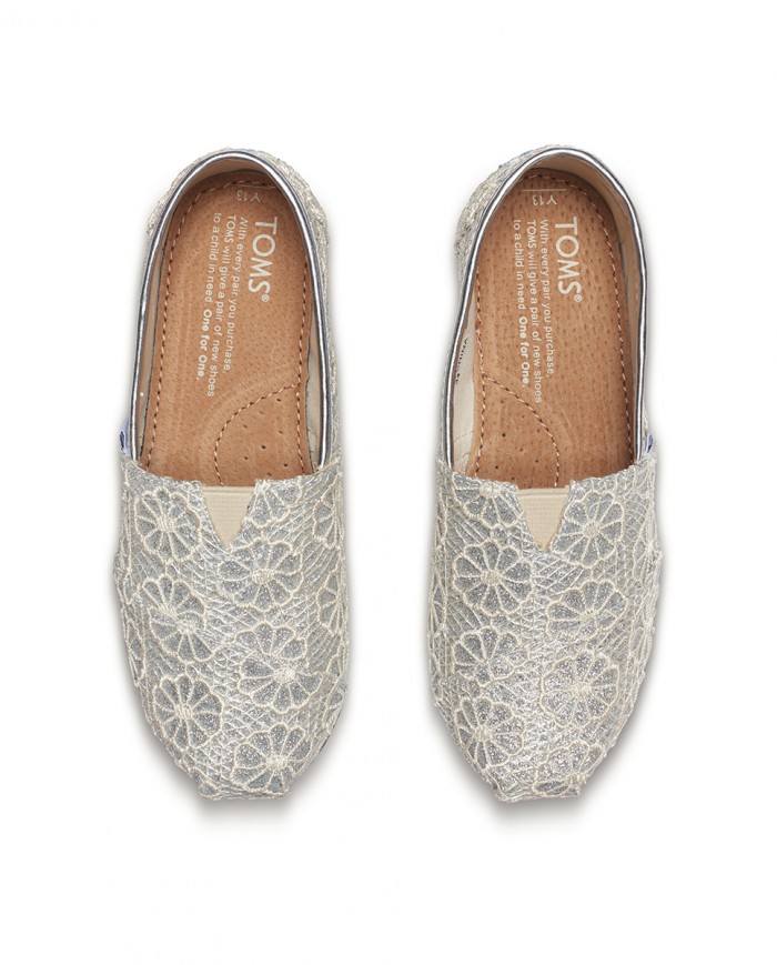 Alpargatas de niños crochet beige