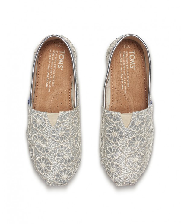 Alpargatas de niños crochet beige