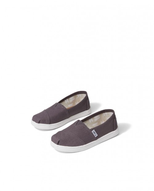 Alpargatas de niños lona gris 2