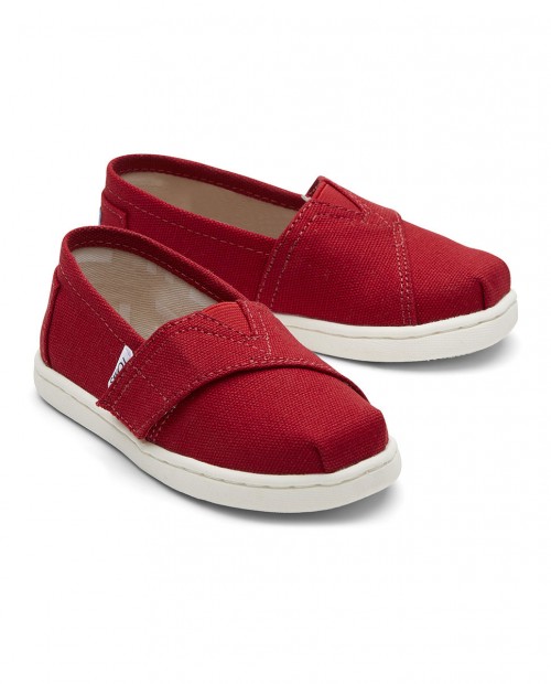 Alpargatas de niños rojo 2