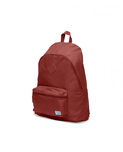 Mochila poliéster rojo 2