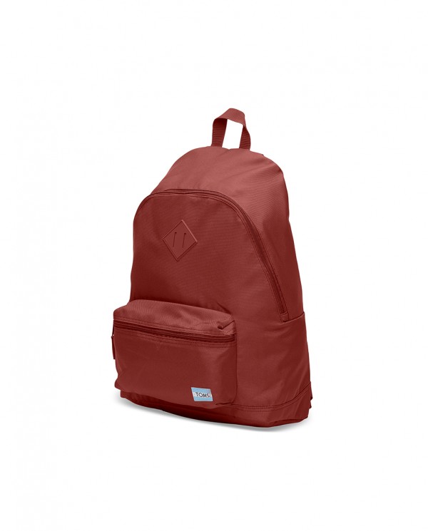 Mochila poliéster rojo