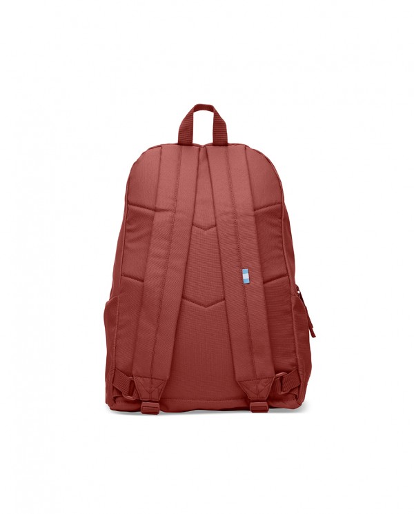 Mochila poliéster rojo