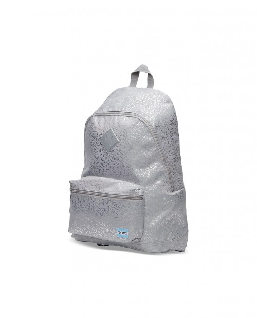 Mochila poliéster gris 2