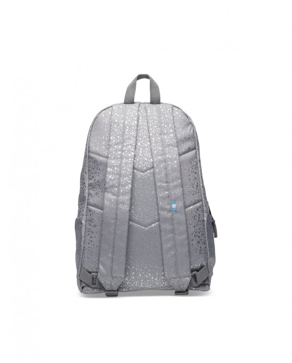 Mochila poliéster gris
