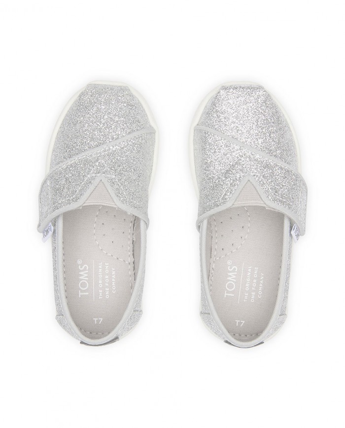 Alpargatas de niños plata