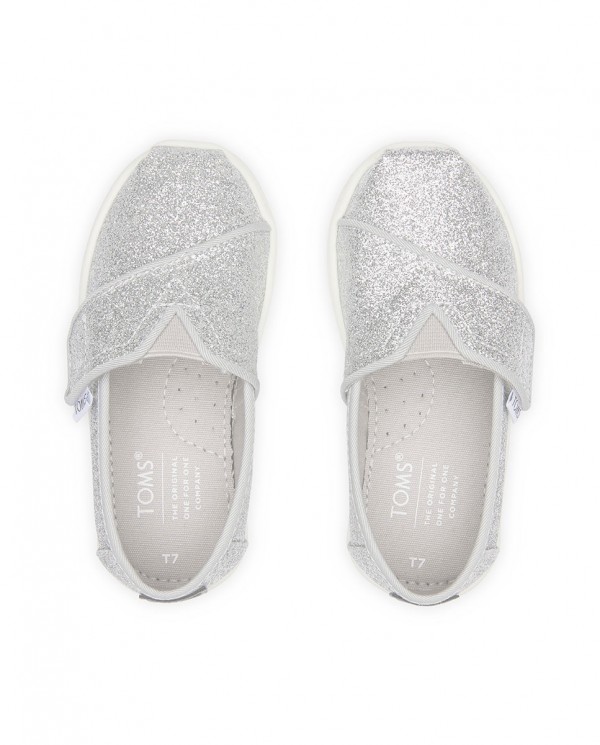 Alpargatas de niños plata