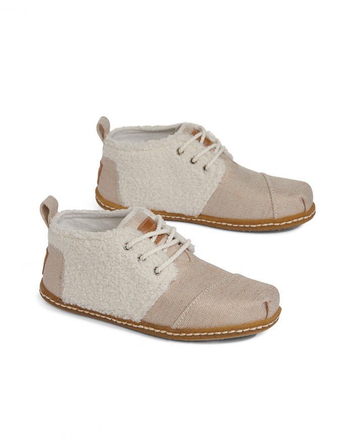 Botines de mujer beige