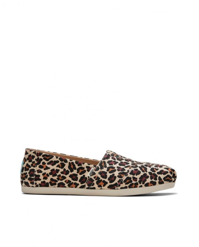 Alpargatas de mujer leopardo beige