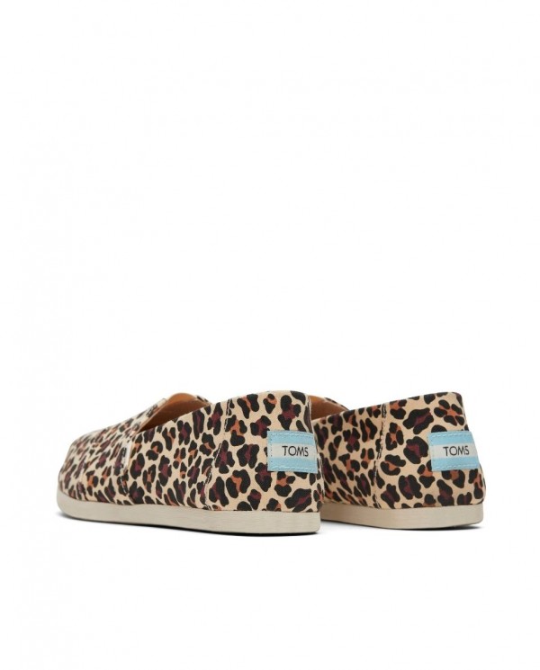 Alpargatas de mujer leopardo beige