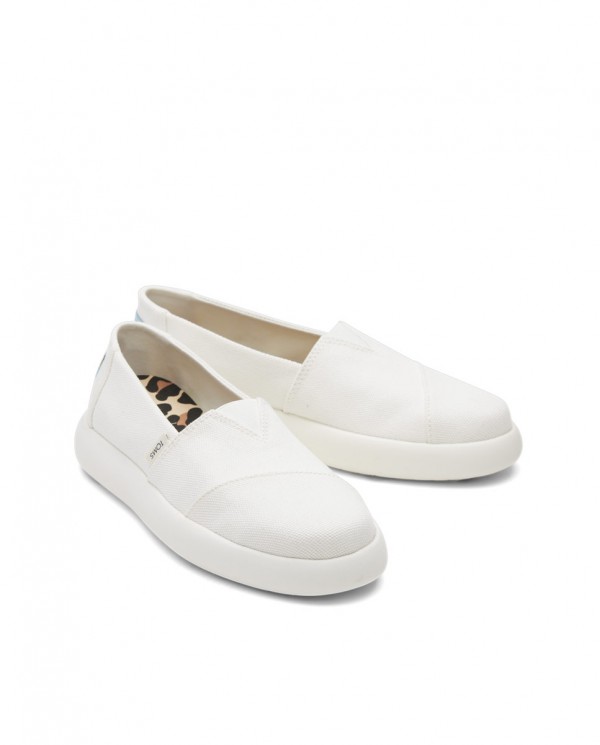 Zapatillas slip-on de mujer Mallow blanco