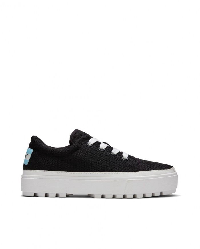 Zapatillas de mujer plataforma negro