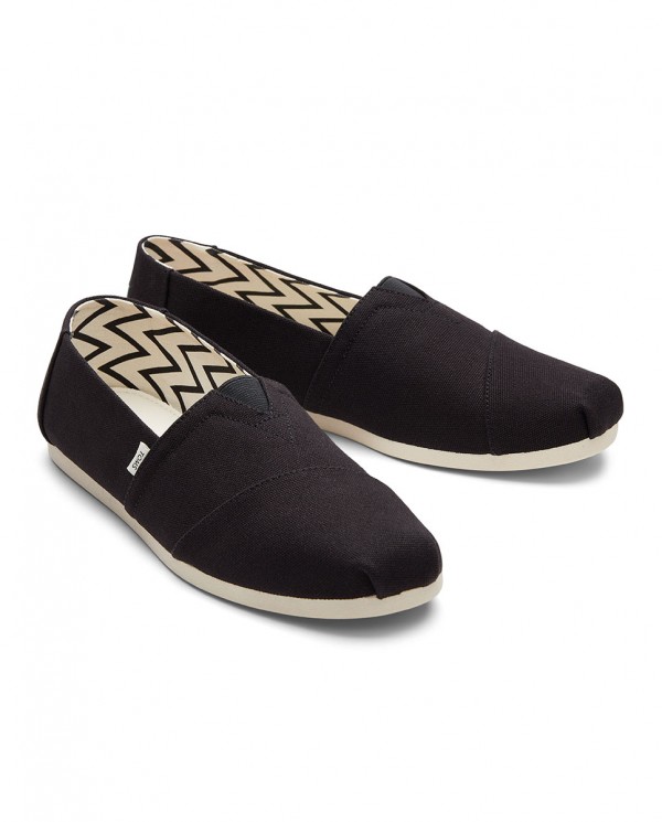 Alpargatas de hombre negro