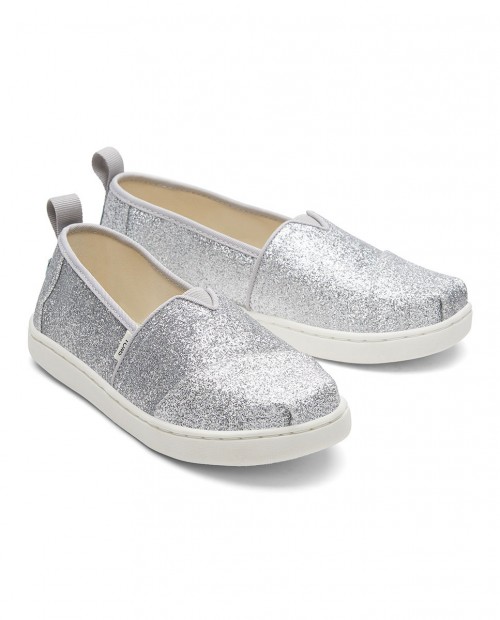 Alpargatas de niños plata 2