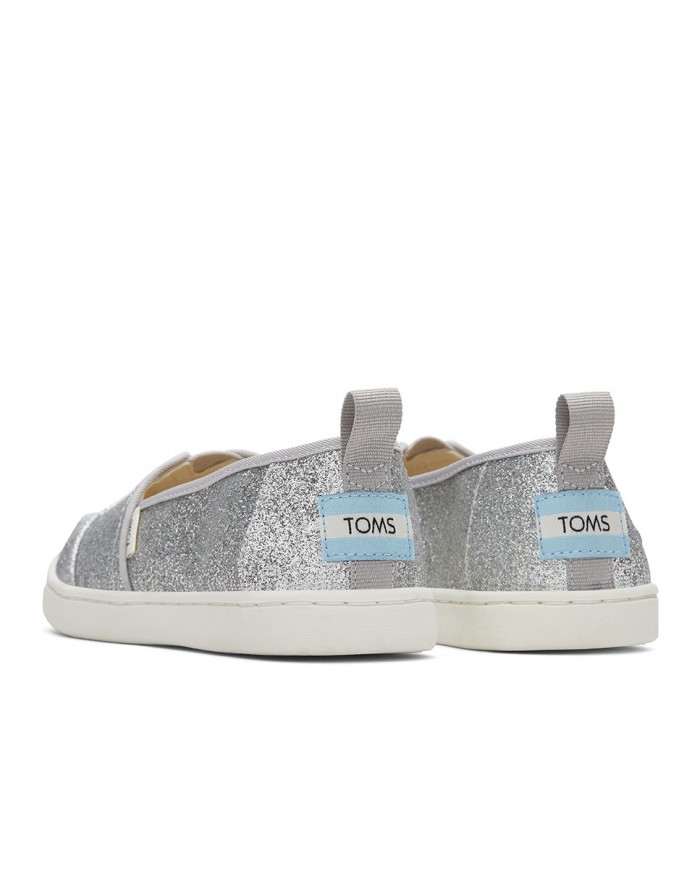 Alpargatas de niños plata