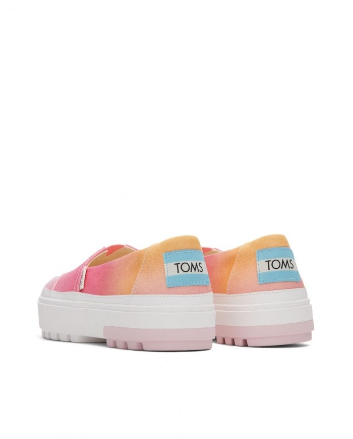 Zapatillas slip-on de mujer Lug rosa