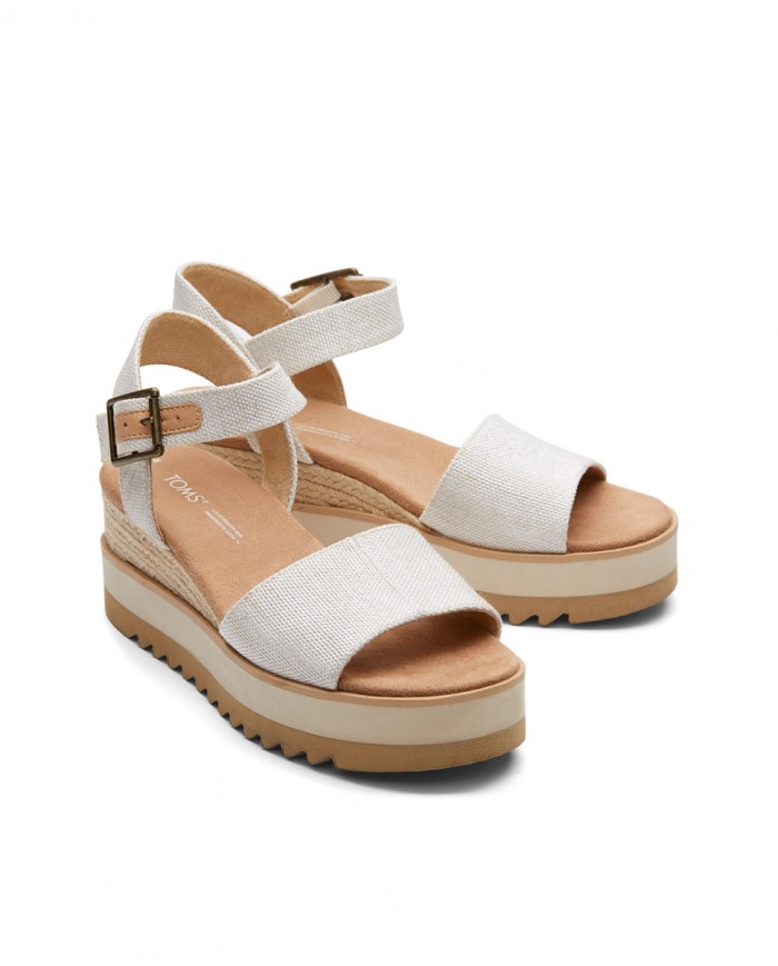 Sandalias con cuña de mujer Diana...