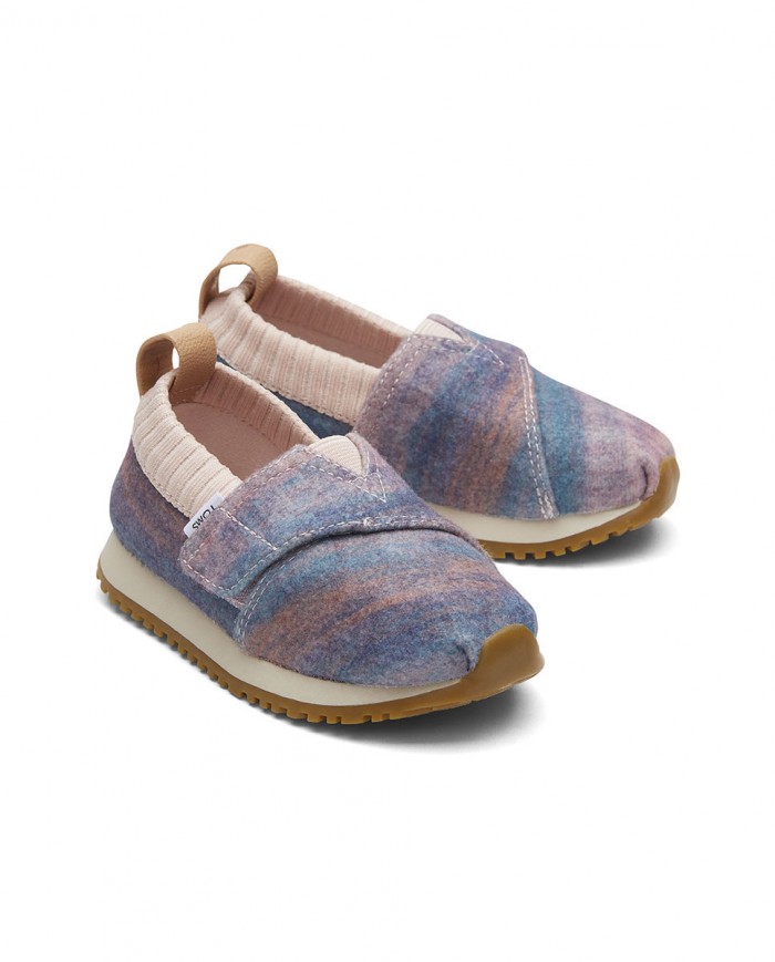 Zapatillas slip-on de niños degradado...