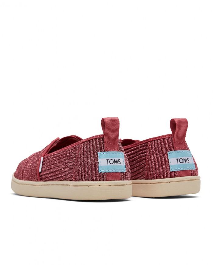 Alpargatas de niños lurex rosa oscuro