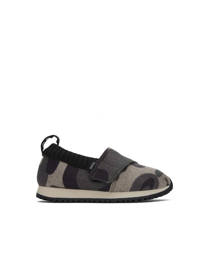 Zapatillas slip-on de niños camo