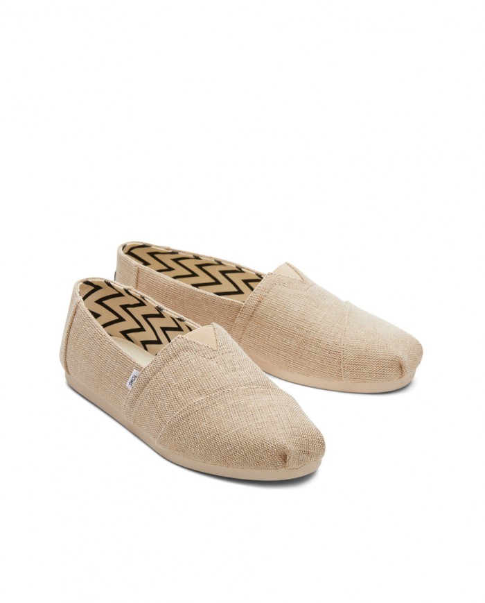 Alpargatas de hombre natural