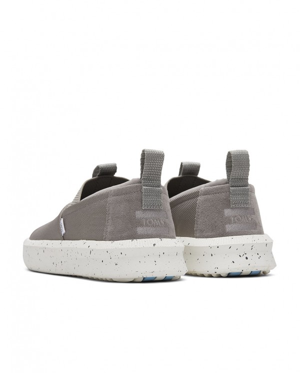 Zapatillas slip-on de hombre resistentes al agua gris