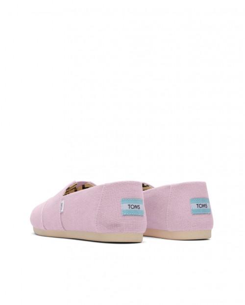 Alpargatas de mujer lila claro 2