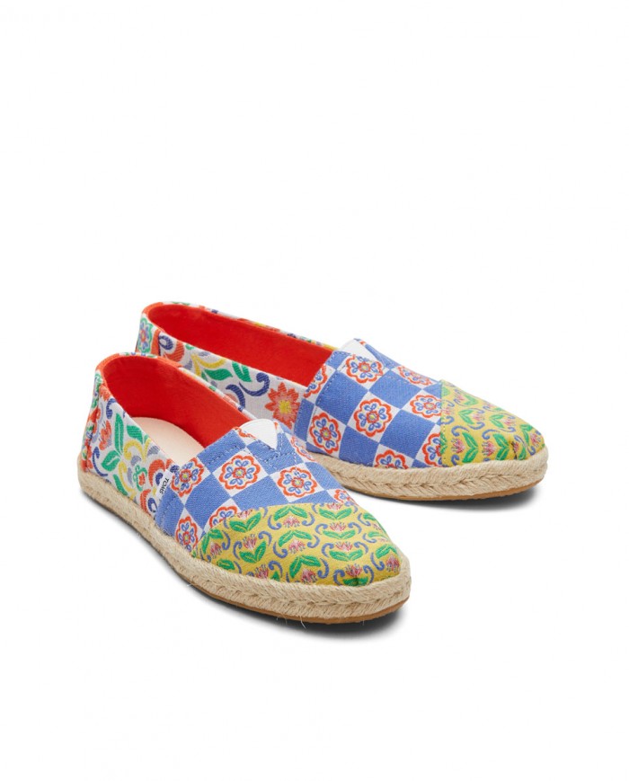 Alpargatas de mujer yute jacquard...