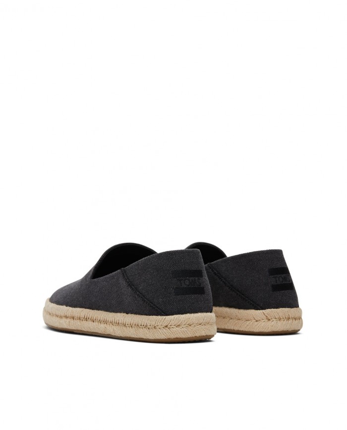 Alpargatas de hombre Santiago negro