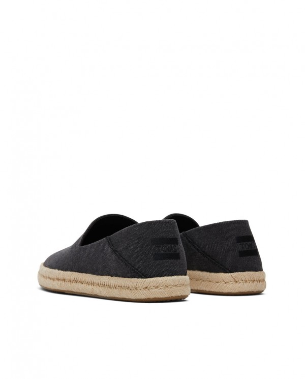 Alpargatas de hombre Santiago negro