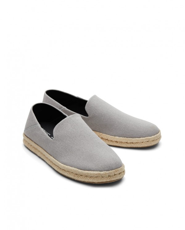 Alpargatas de hombre Santiago gris
