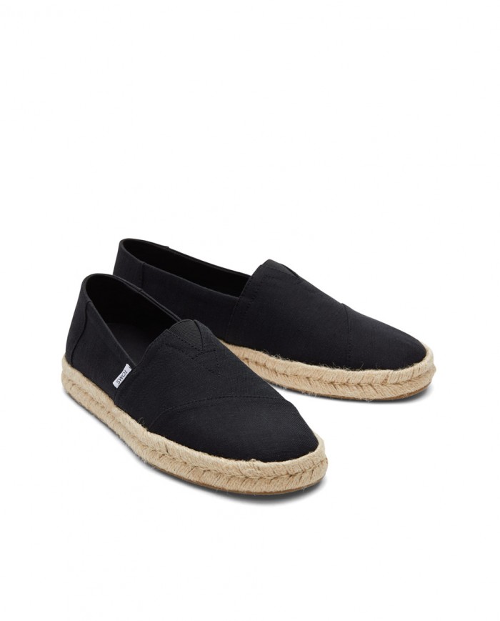 Alpargatas de hombre yute 2.0 negro