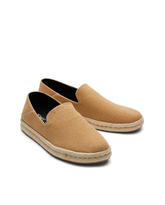 Alpargatas de hombre Santiago marrón