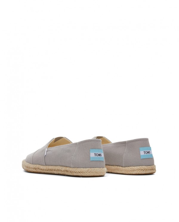 Alpargatas de hombre yute gris