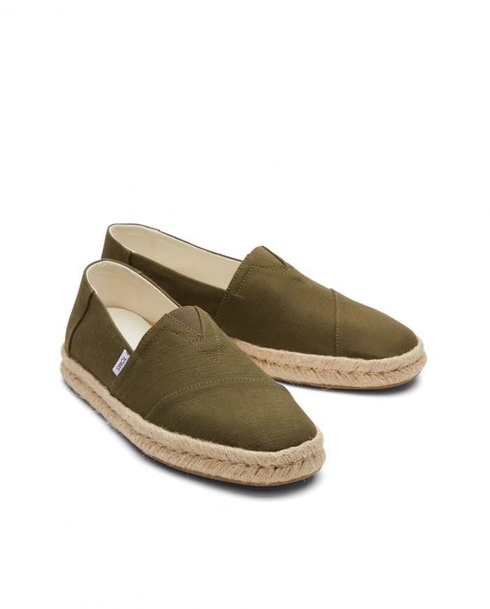 Alpargatas de hombre yute 2.0 verde...