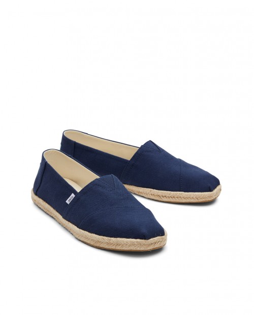 Alpargatas de hombre yute navy 2