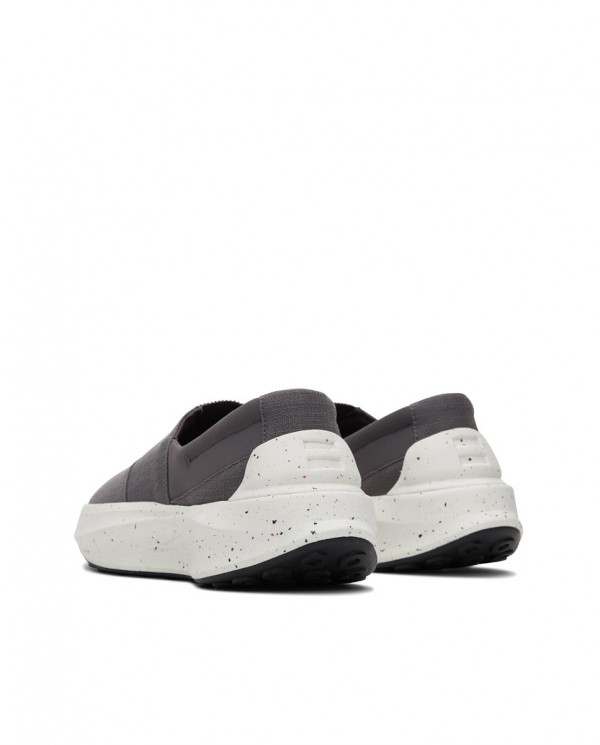 Zapatillas slip-on de hombre tejido gris