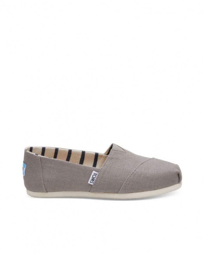 Alpargatas de mujer gris paloma