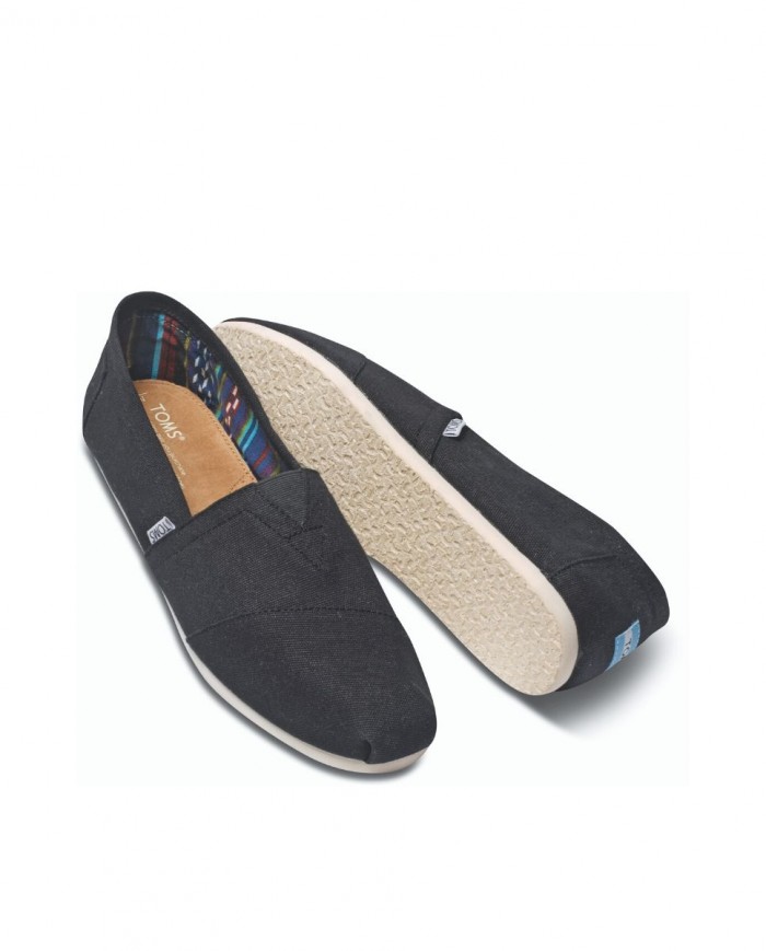 Alpargatas de hombre negro