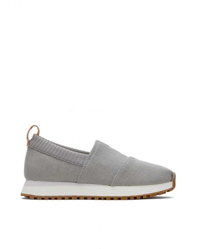 Zapatillas slip-on de mujer Resident 2.0 gris lluvia