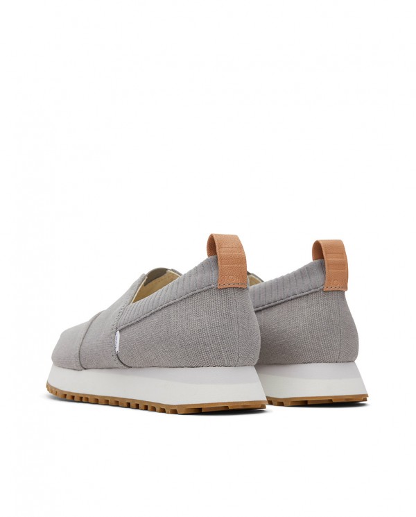 Zapatillas slip-on de mujer Resident 2.0 gris lluvia