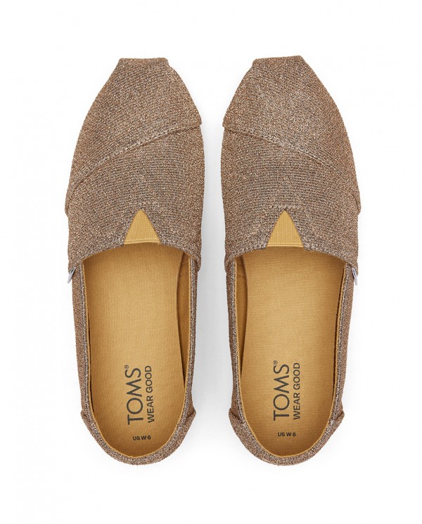 Alpargatas de mujer Cloudbound oro