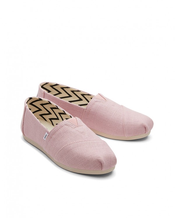 Alpargatas de mujer rosa cuarzo