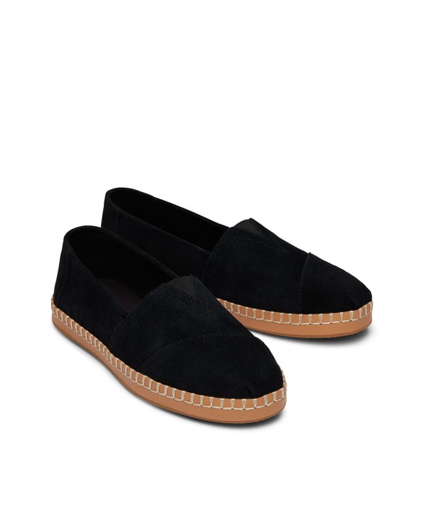 Alpargatas de mujer piel negro