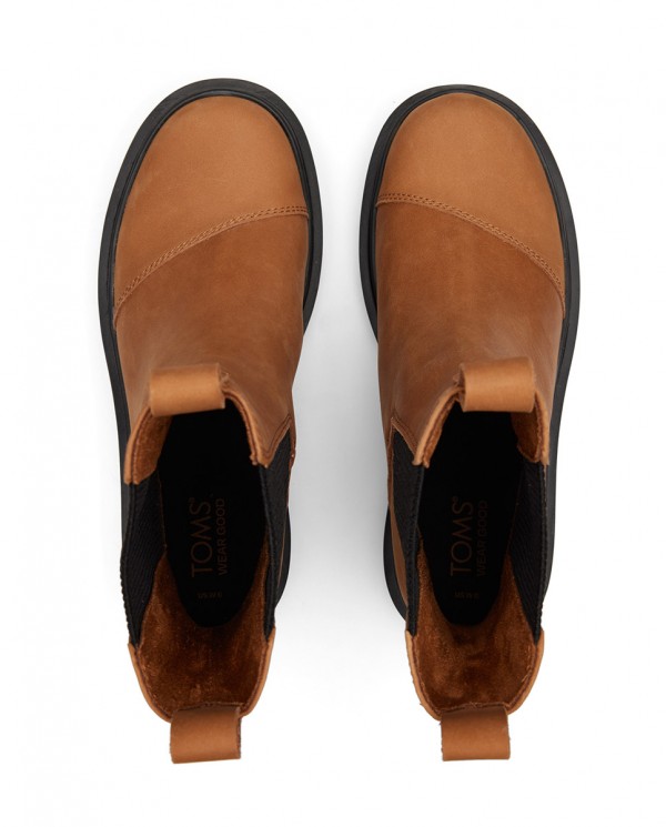 Botas de mujer Rowan resistentes al agua marrón