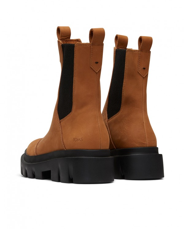 Botas de mujer Rowan resistentes al agua marrón