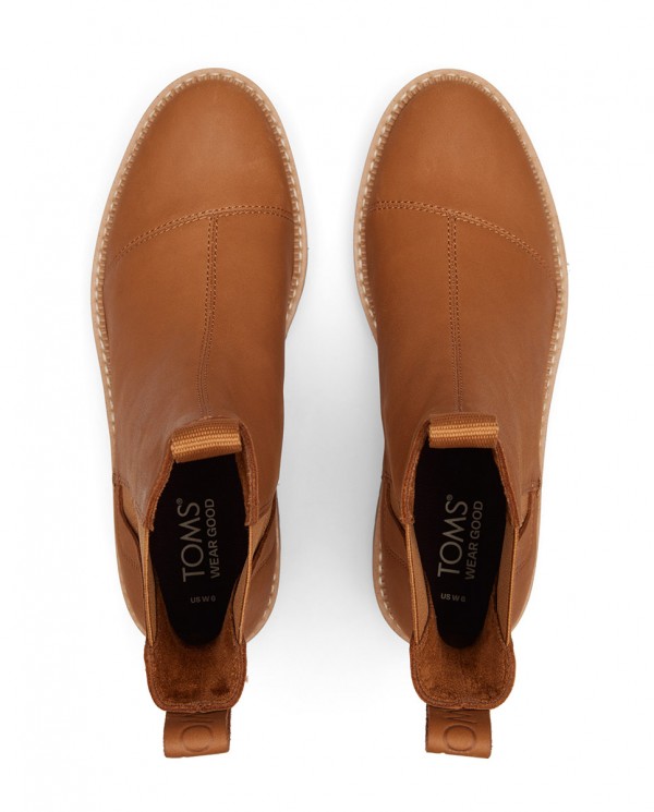 Botas de mujer Dakota resistentes al agua marrón