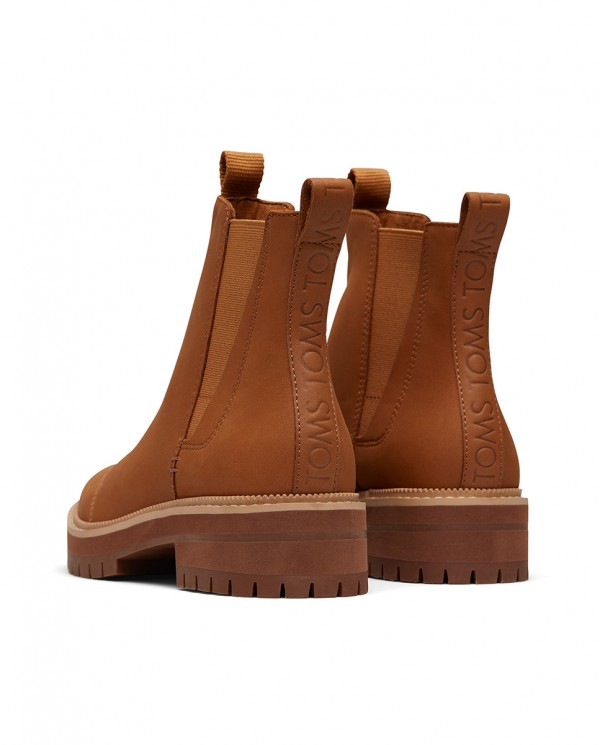 Botas de mujer Dakota resistentes al agua marrón