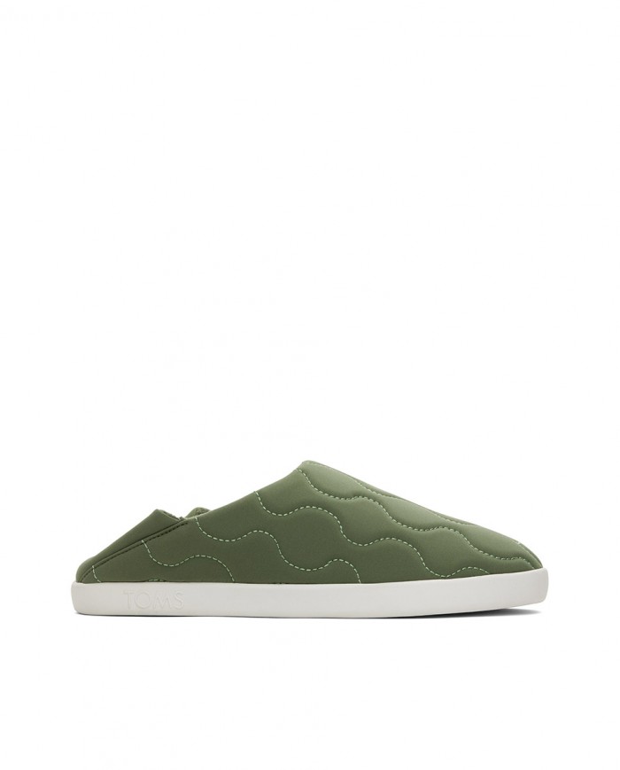 Zapatillas de casa de hombre Ezra verde