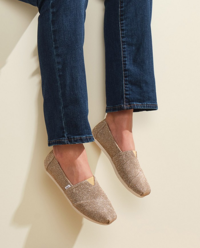 Alpargatas de mujer Cloudbound oro